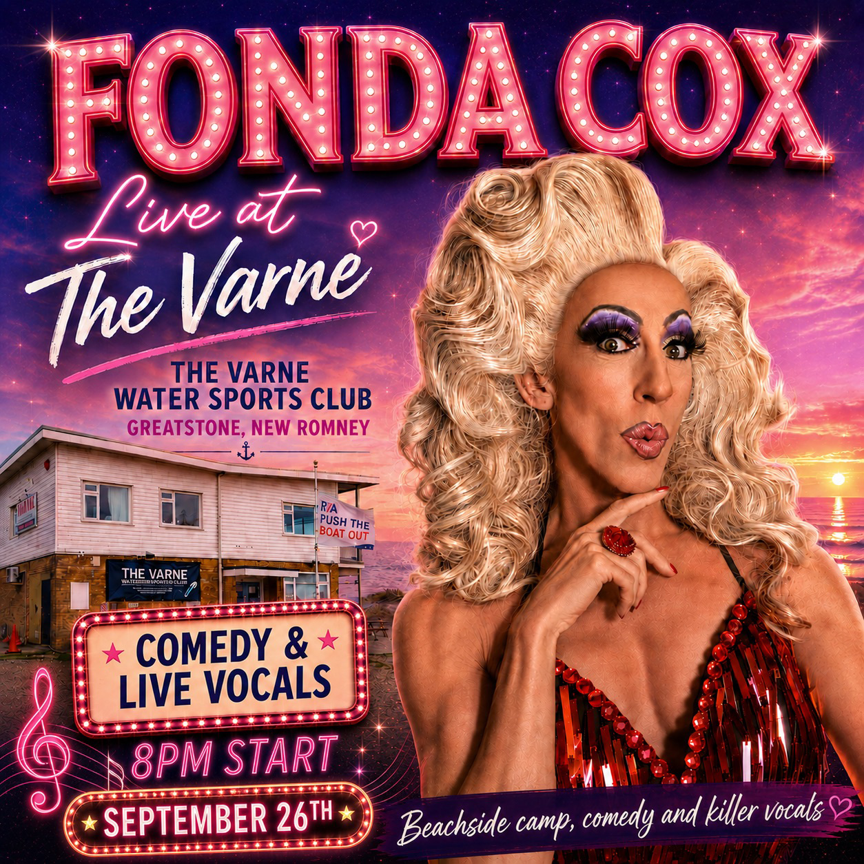 Fonda Cox LIVE at The Varne