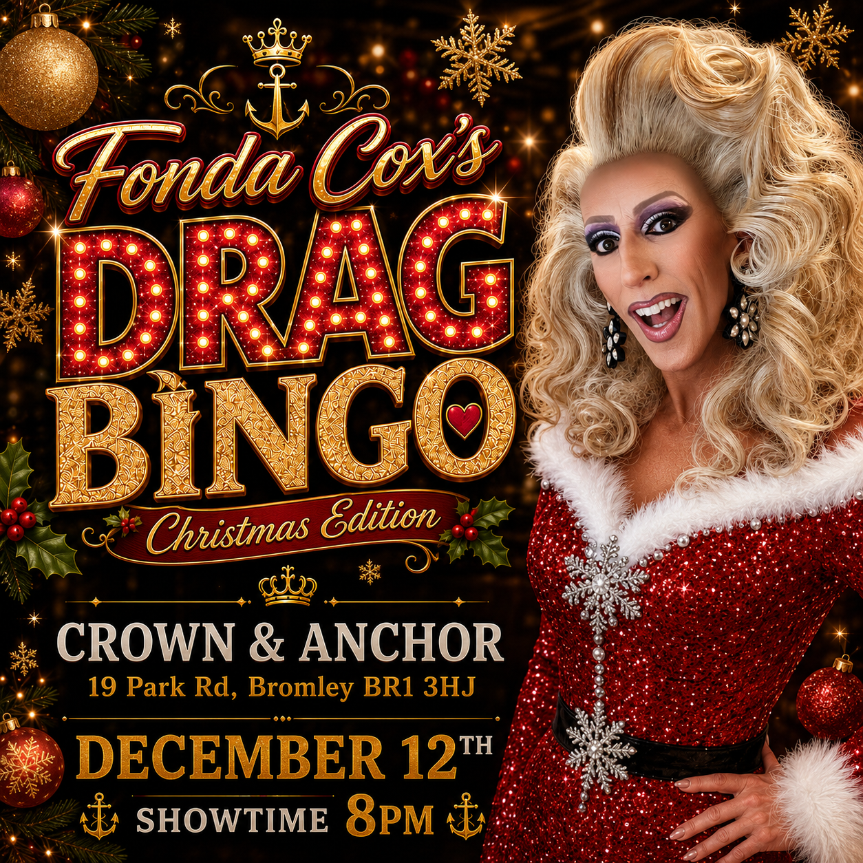 407D3FF3-EEF9-4E35-B7CF-792BCC266C73 DRAG BINGO AT THE CROWN AND ANCHOR