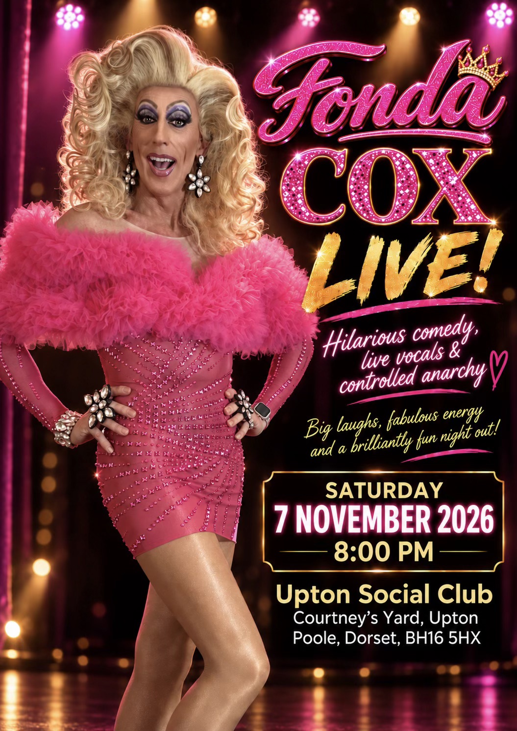 Fonda Cox Live at Upton Social Club